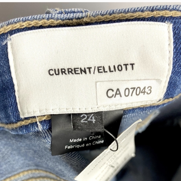 NWT Current Elliott The Stiletto 2 Year Destroy Stretch - Picture 10 of 13